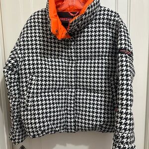 Frieda & Freddies Houndstooth Thermolite Jacket